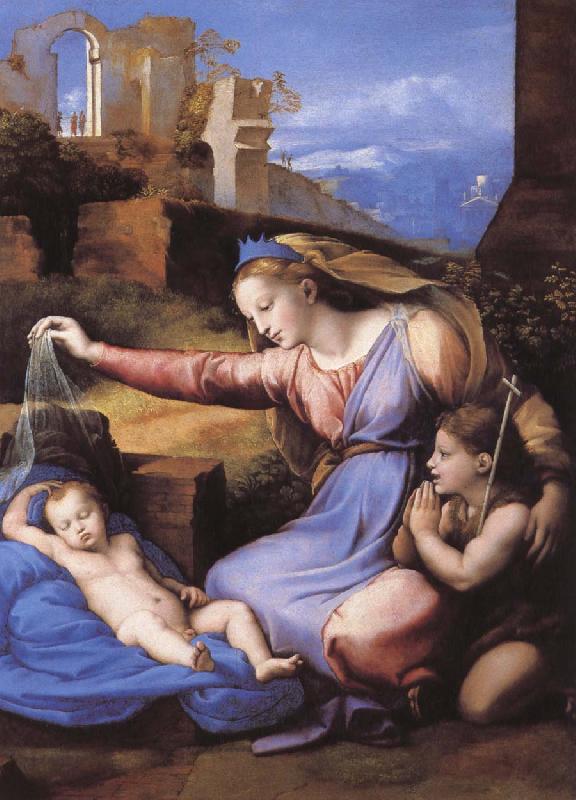 RAFFAELLO Sanzio The virgin mary Germany oil painting art